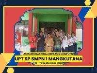 Tim BBPMP dan Dinas Pendidikan Provinsi Sulsel Pantau Pelaksanaan ANBK di UPT SP SMPN 1 Mangkutana